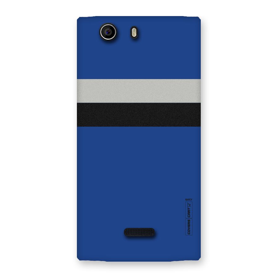 Grey Black Strips Back Case for Canvas Nitro 2 E311