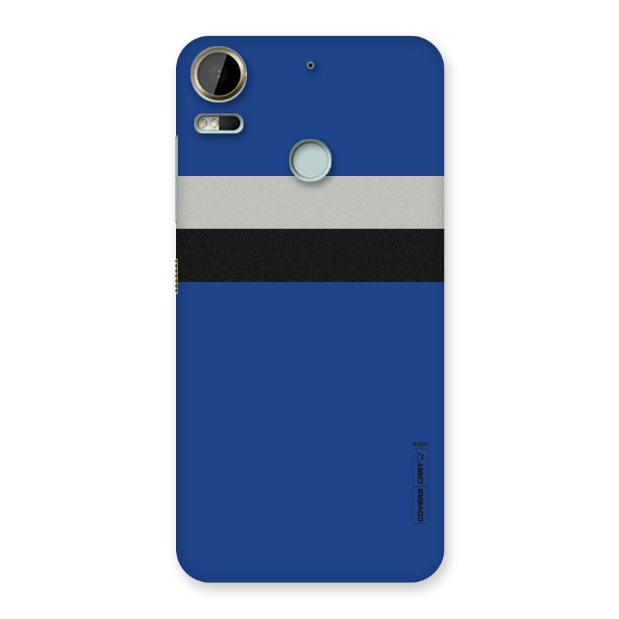 Grey Black Strips Back Case for Desire 10 Pro