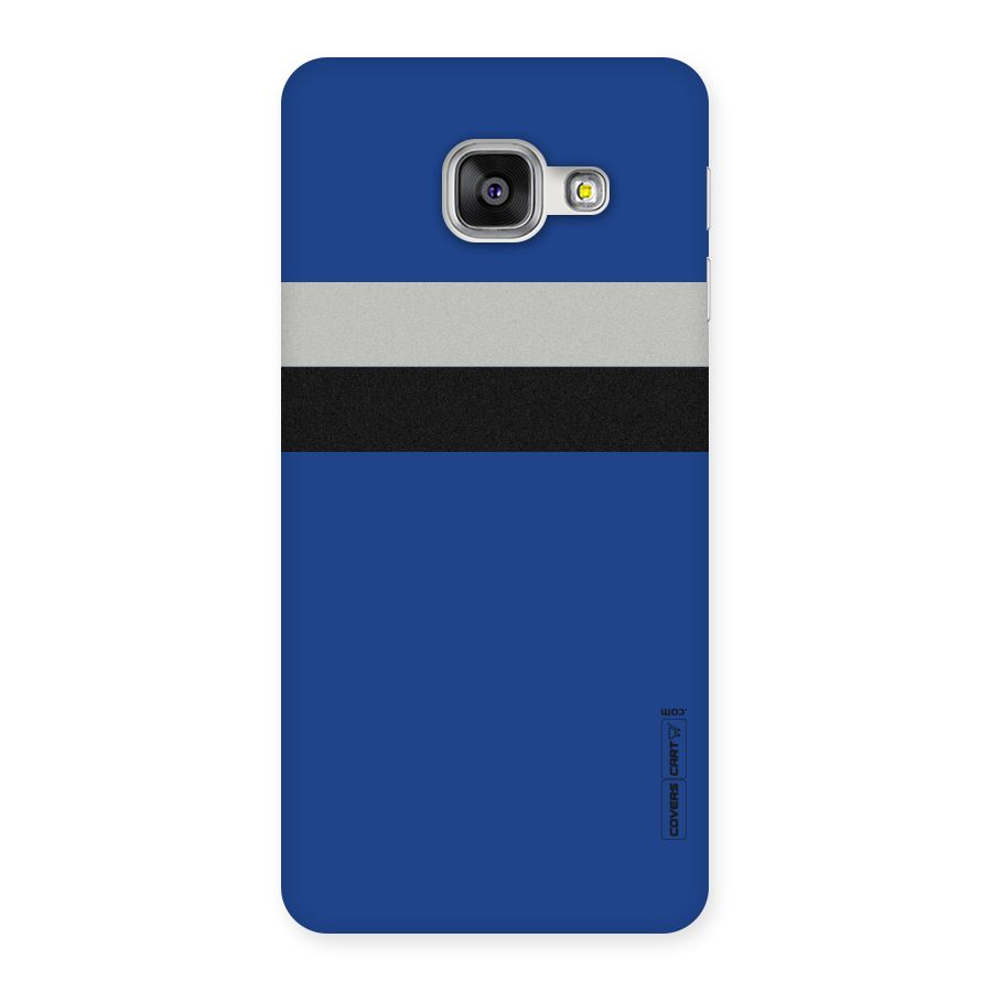 Grey Black Strips Back Case for Galaxy A3 2016