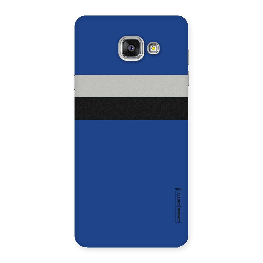 Grey Black Strips Back Case for Galaxy A7 2016