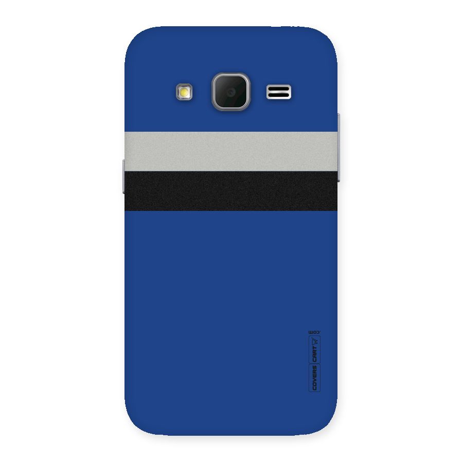 Grey Black Strips Back Case for Galaxy Core Prime