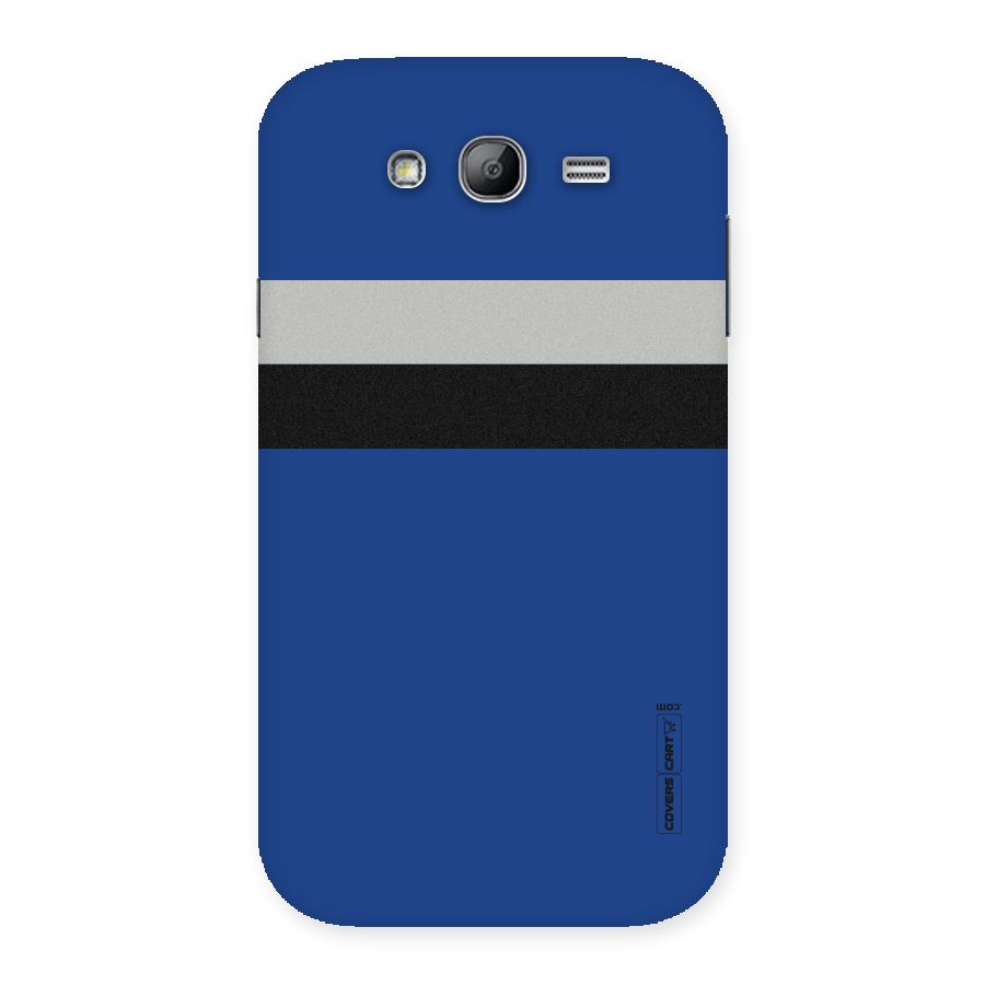 Grey Black Strips Back Case for Galaxy Grand