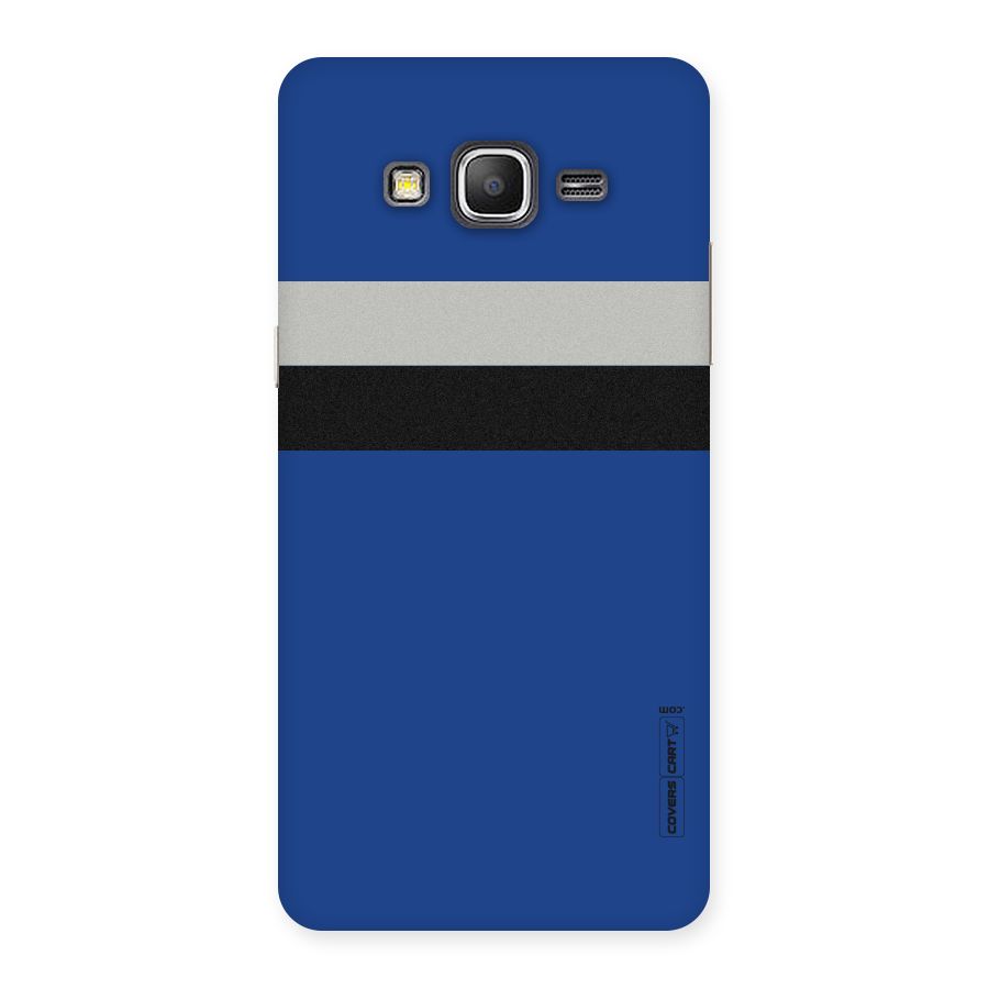 Grey Black Strips Back Case for Galaxy Grand Prime