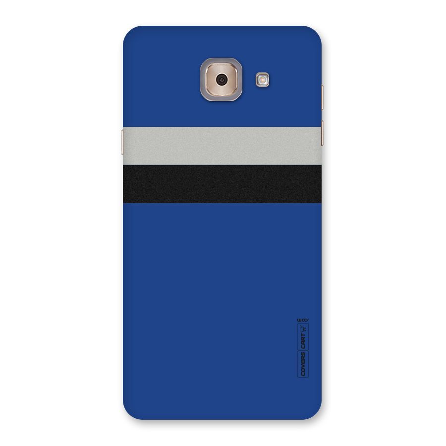 Grey Black Strips Back Case for Galaxy J7 Max