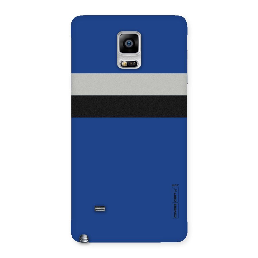 Grey Black Strips Back Case for Galaxy Note 4
