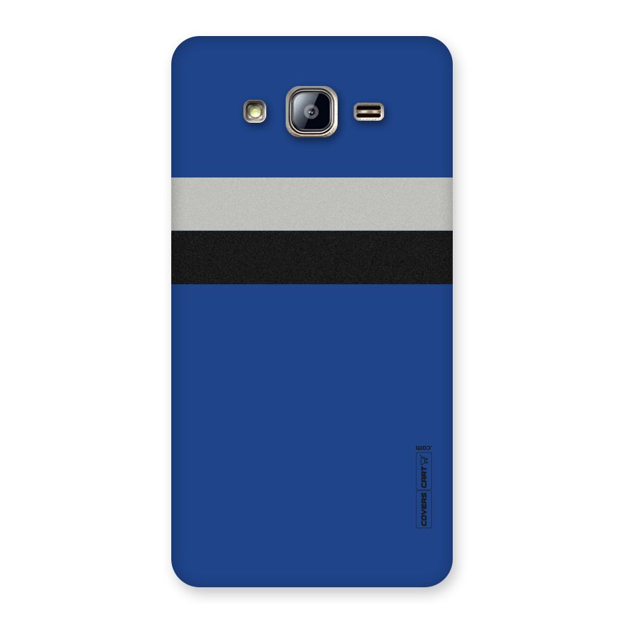 Grey Black Strips Back Case for Galaxy On5