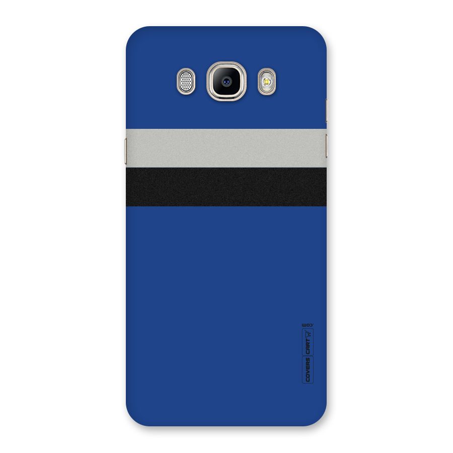 Grey Black Strips Back Case for Galaxy On8