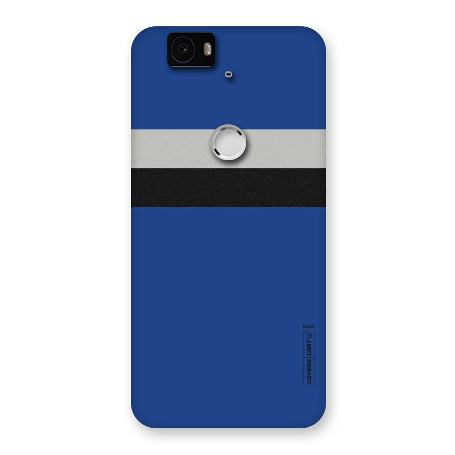 Grey Black Strips Back Case for Google Nexus-6P