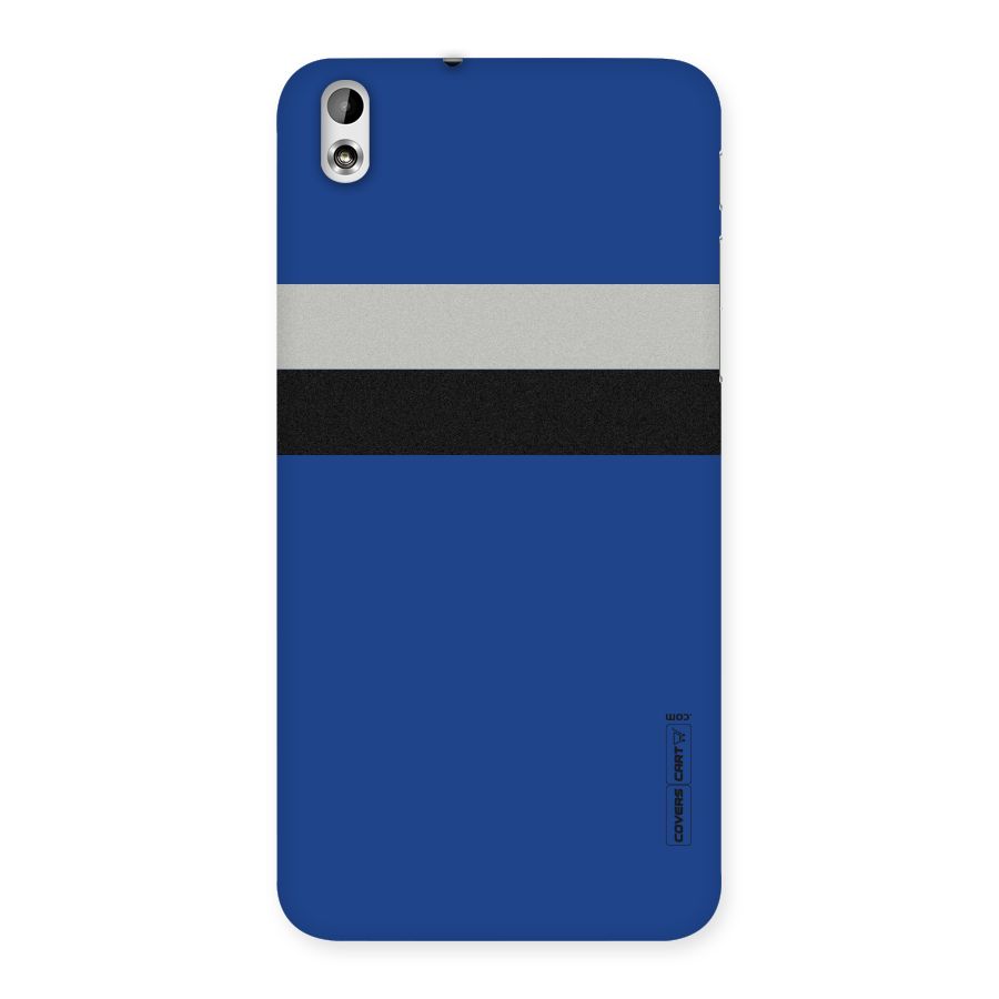Grey Black Strips Back Case for HTC Desire 816g
