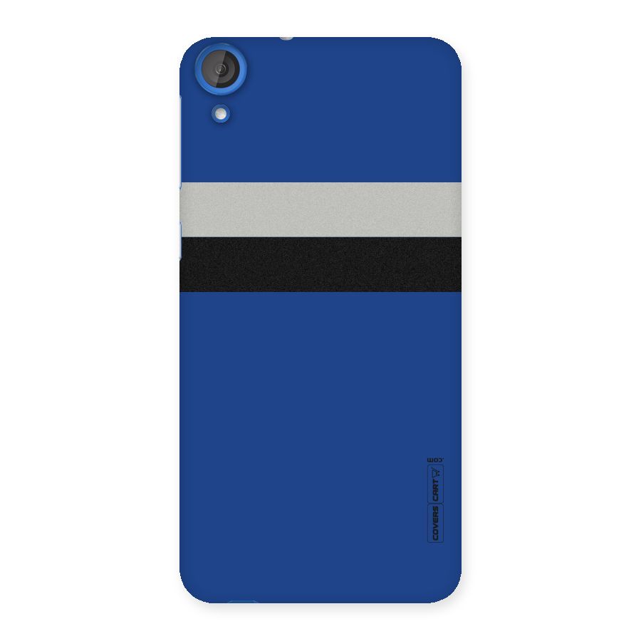 Grey Black Strips Back Case for HTC Desire 820