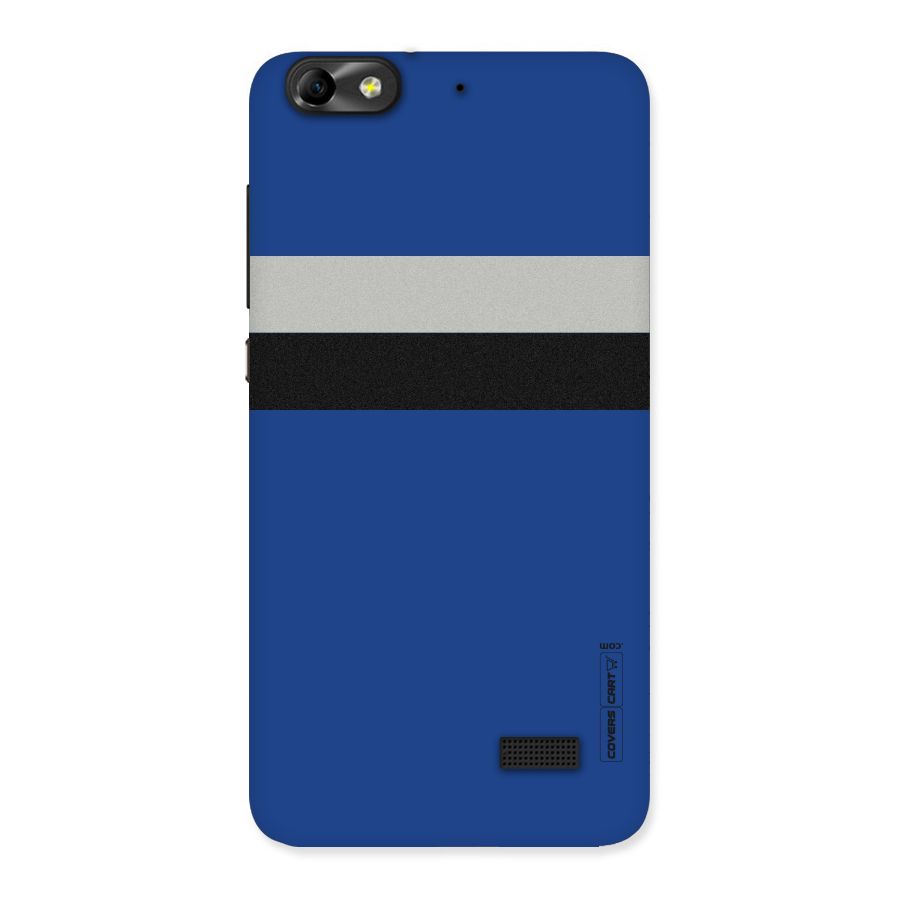 Grey Black Strips Back Case for Honor 4C