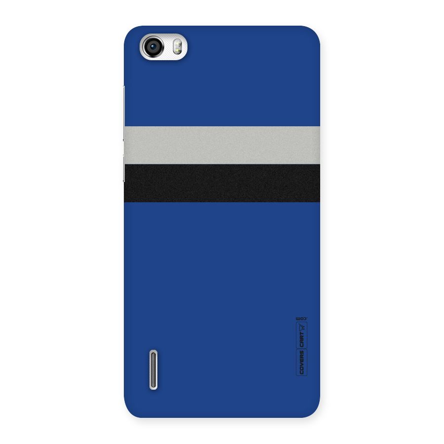 Grey Black Strips Back Case for Honor 6
