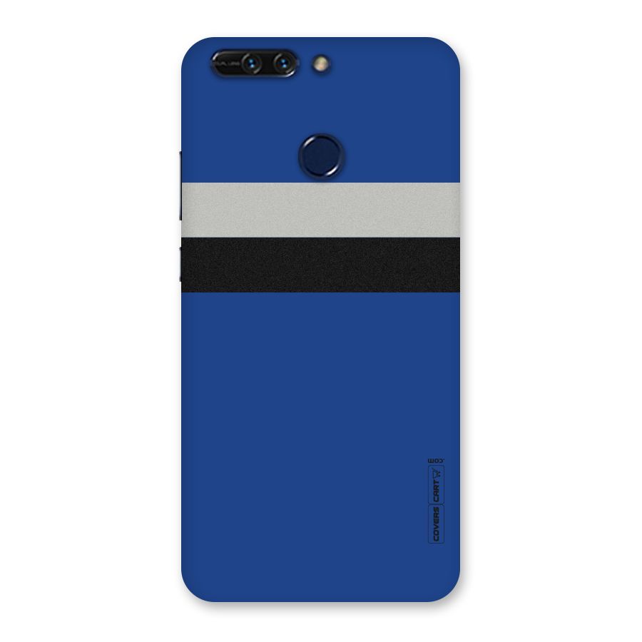 Grey Black Strips Back Case for Honor 8 Pro