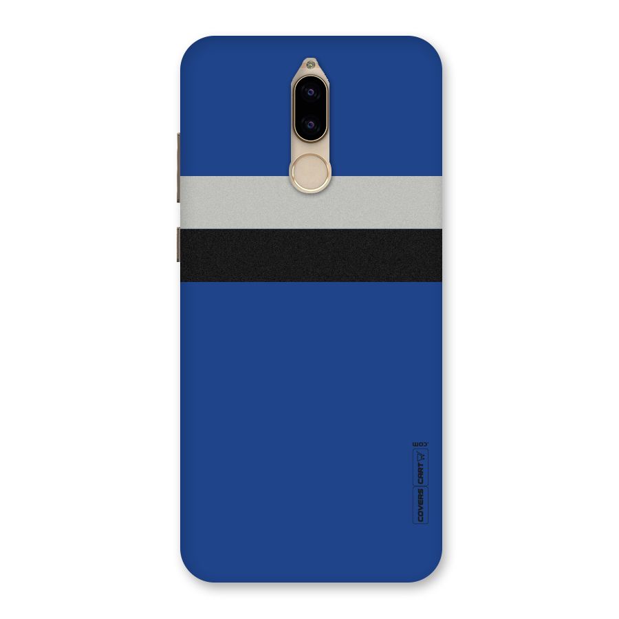 Grey Black Strips Back Case for Honor 9i