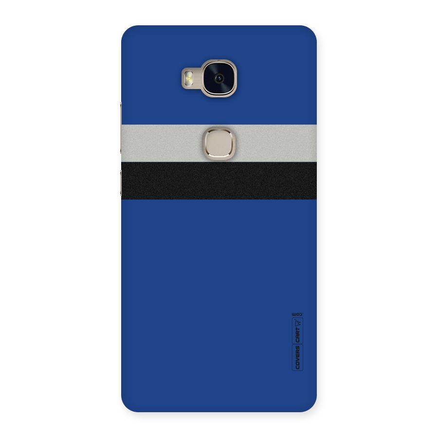 Grey Black Strips Back Case for Huawei Honor 5X