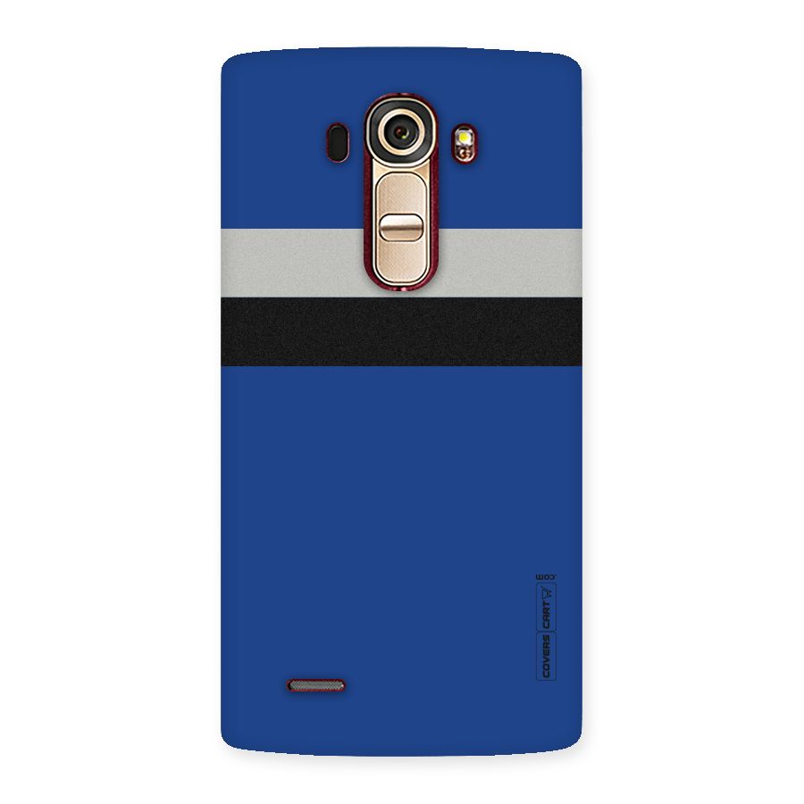 Grey Black Strips Back Case for LG G4