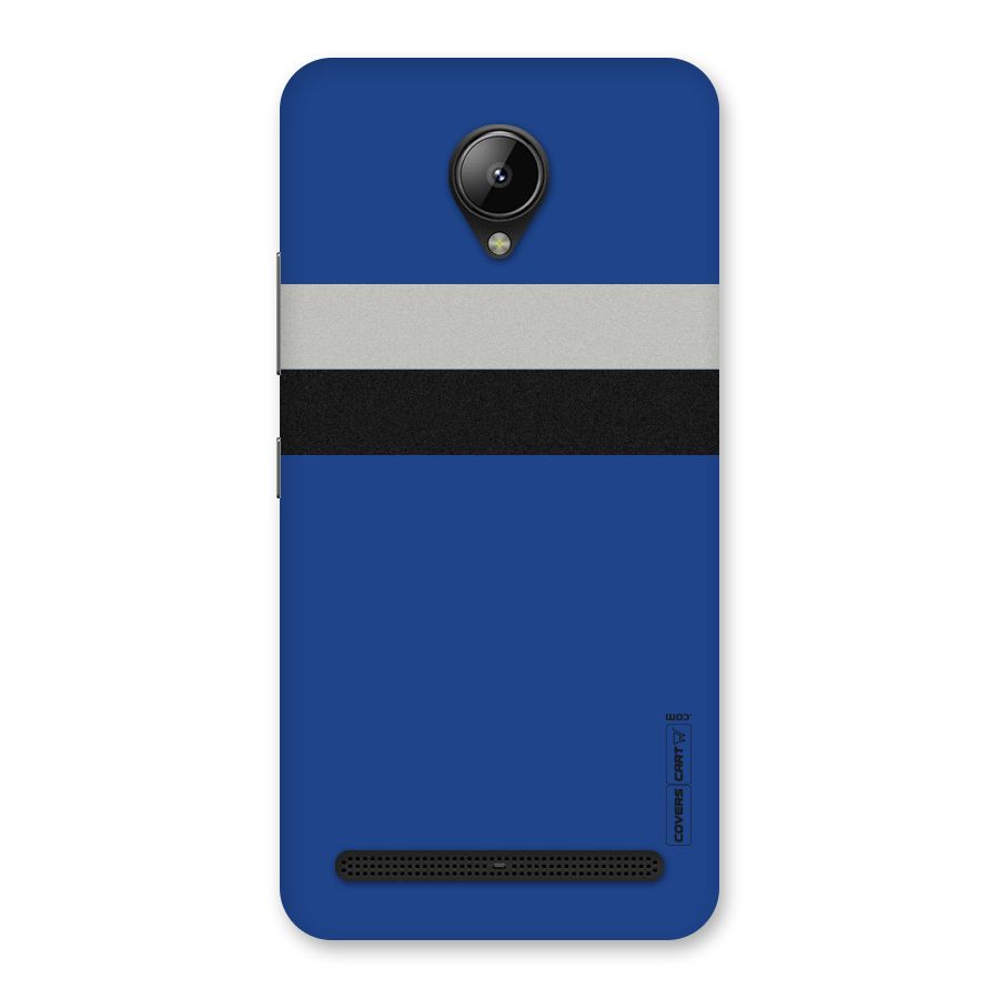 Grey Black Strips Back Case for Lenovo C2