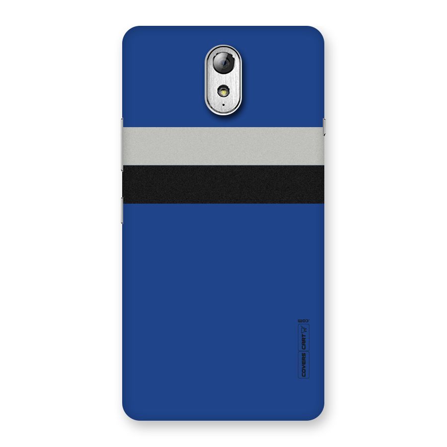Grey Black Strips Back Case for Lenovo Vibe P1M