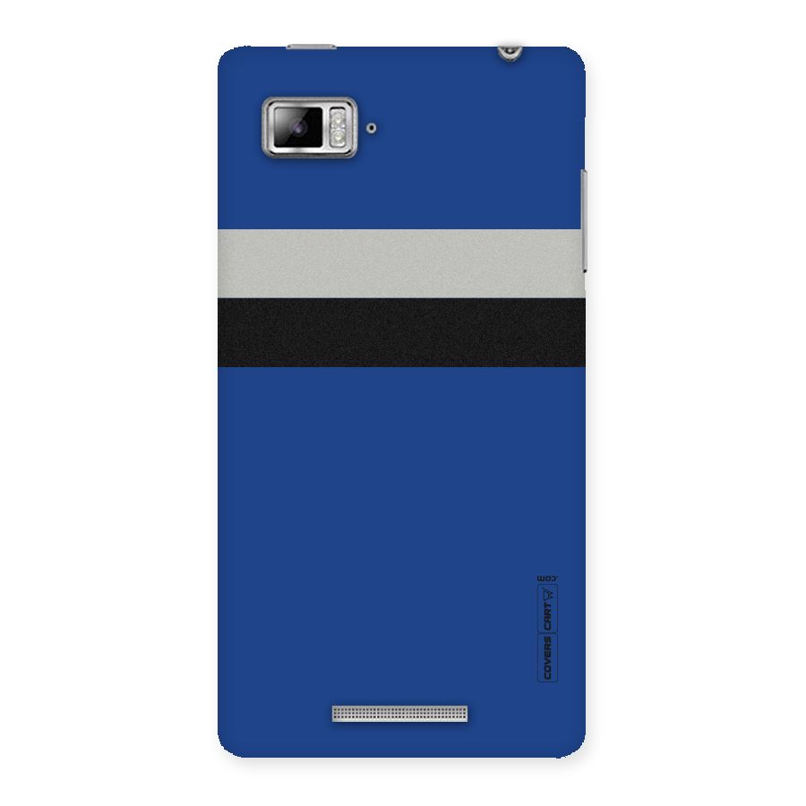 Grey Black Strips Back Case for Lenovo Vibe Z K910