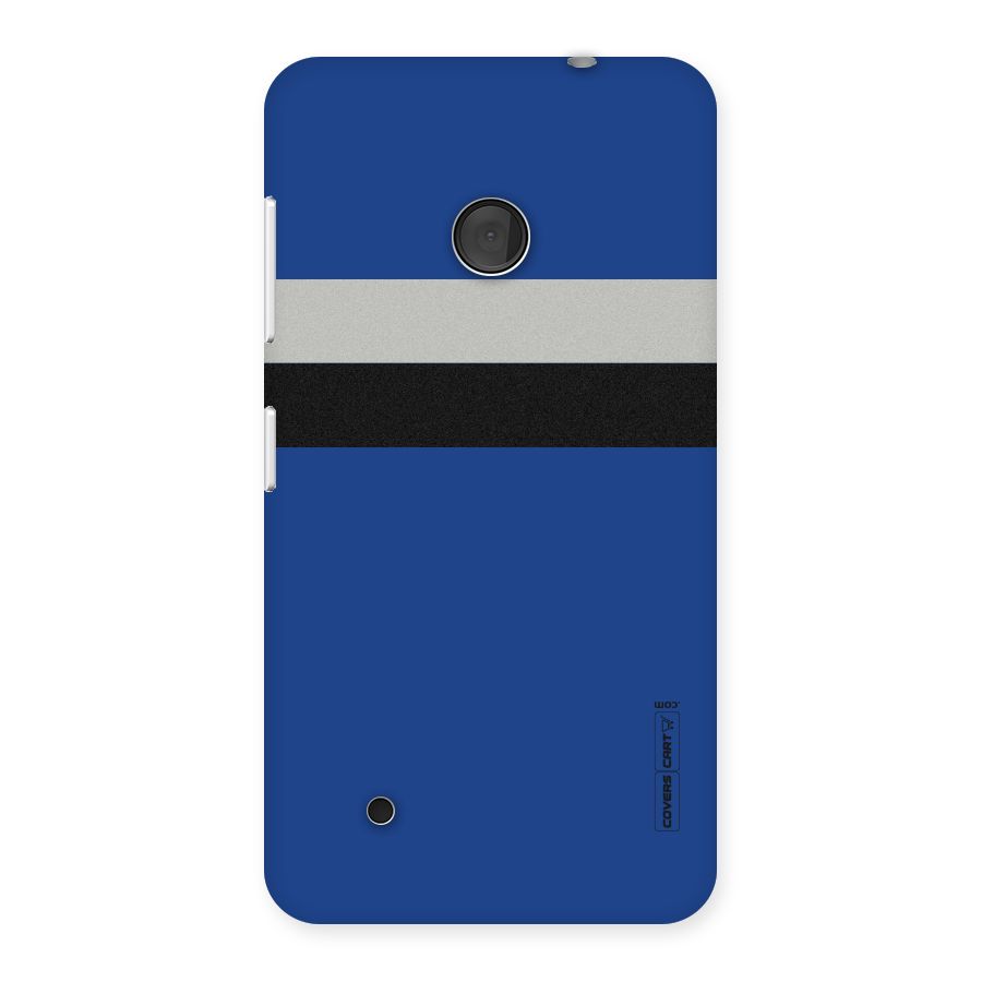 Grey Black Strips Back Case for Lumia 530