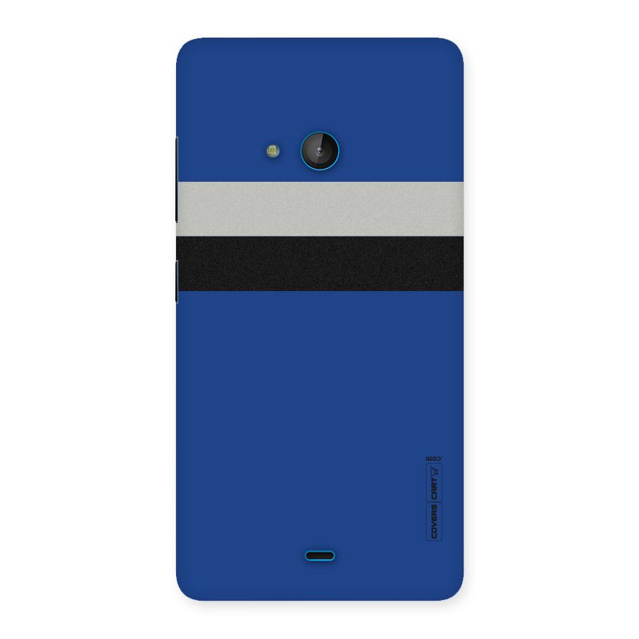 Grey Black Strips Back Case for Lumia 540