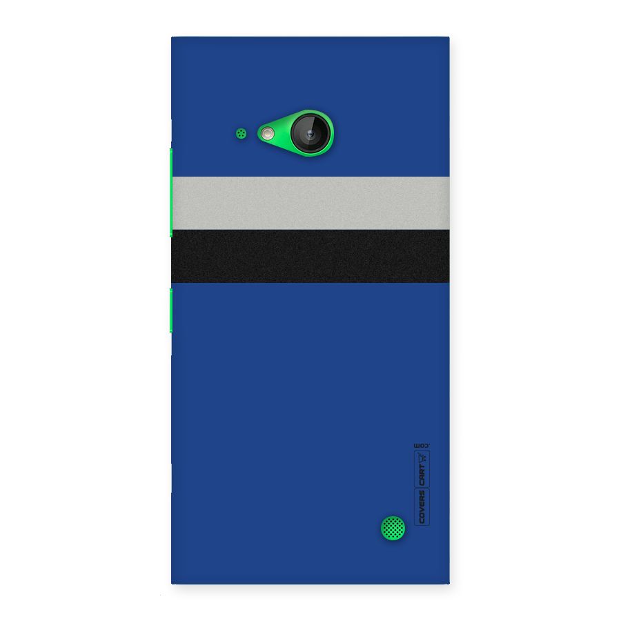 Grey Black Strips Back Case for Lumia 730