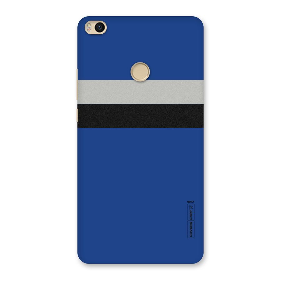 Grey Black Strips Back Case for Mi Max 2