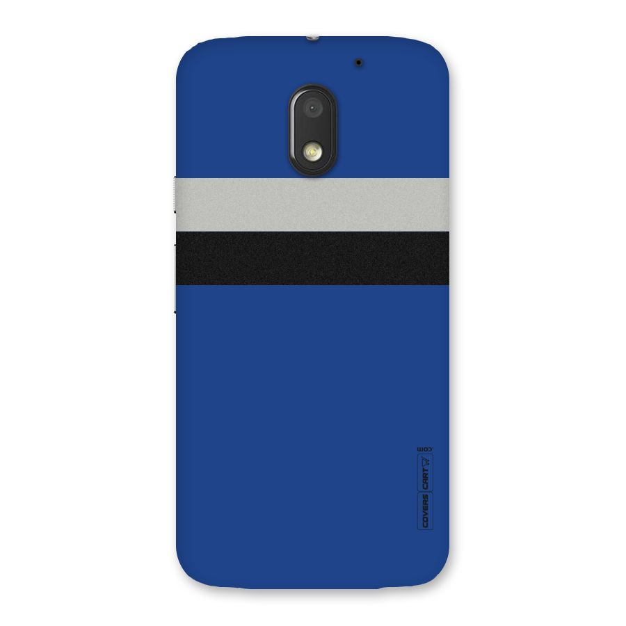 Grey Black Strips Back Case for Moto E3 Power