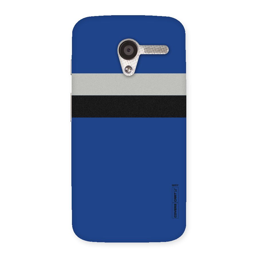 Grey Black Strips Back Case for Moto X