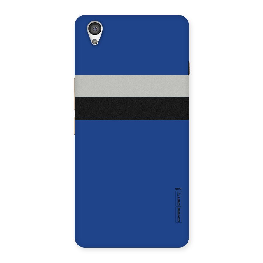 Grey Black Strips Back Case for OnePlus X