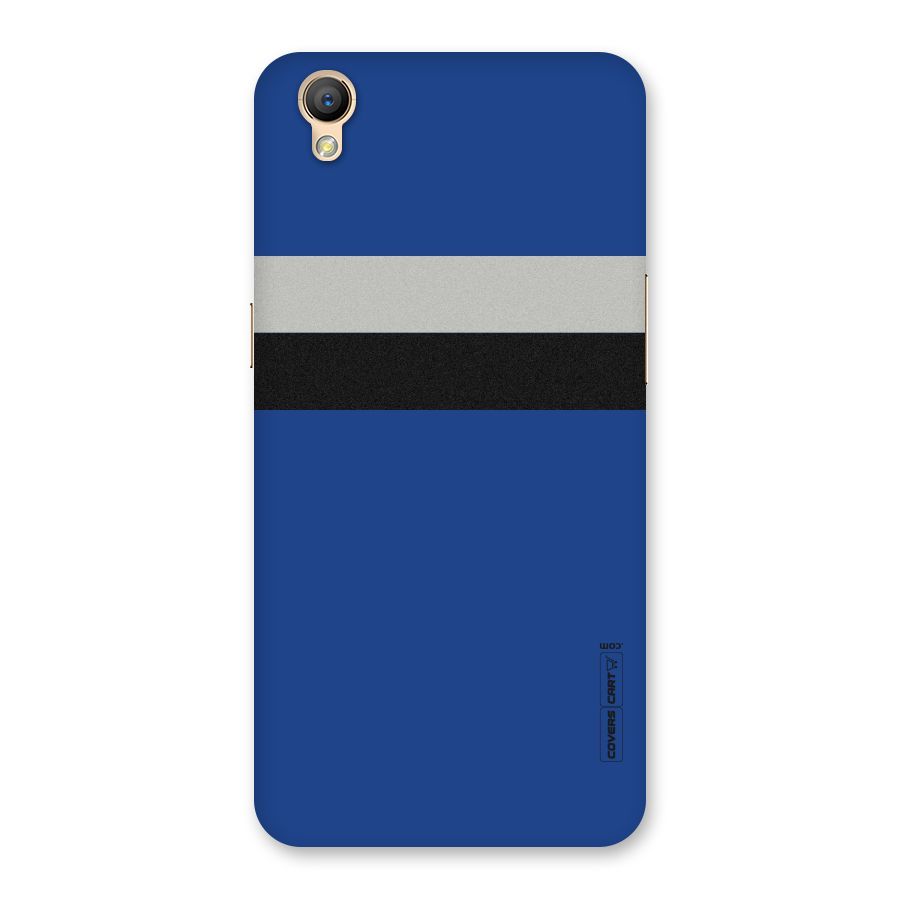 Grey Black Strips Back Case for Oppo A37