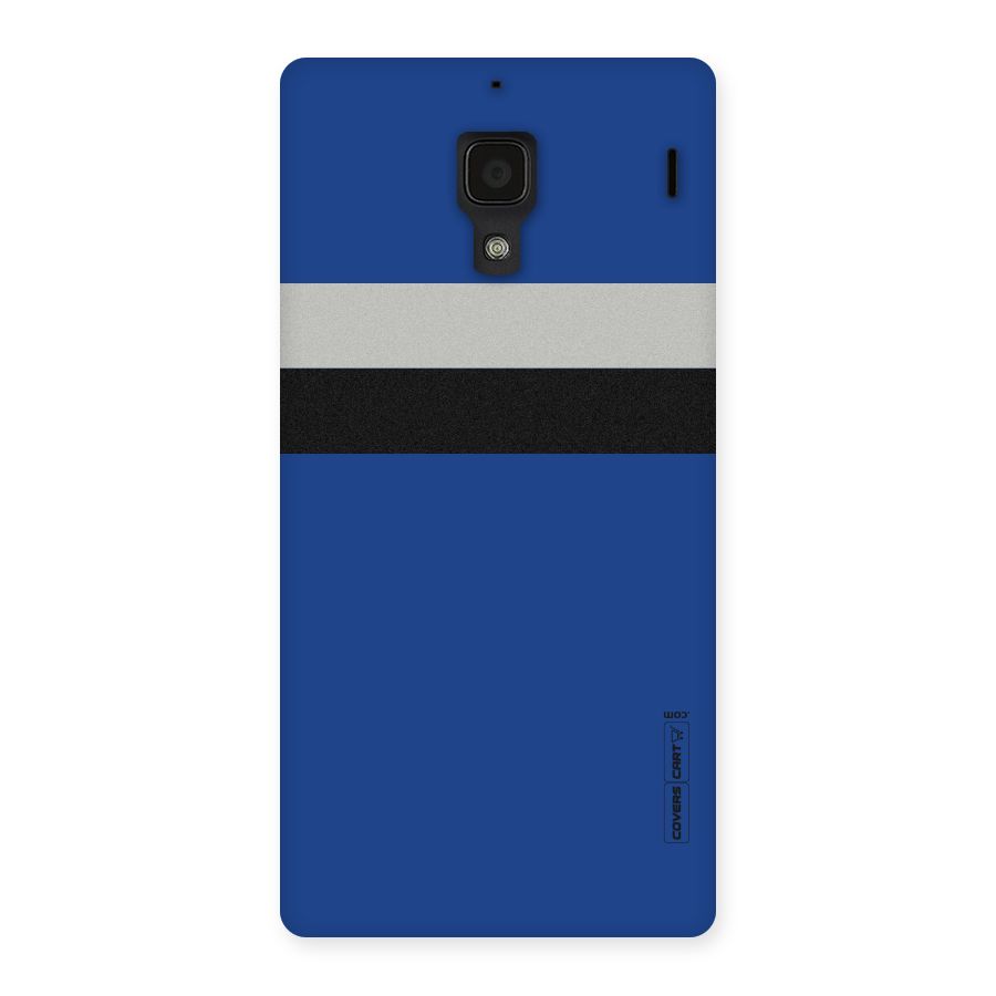 Grey Black Strips Back Case for Redmi 1S