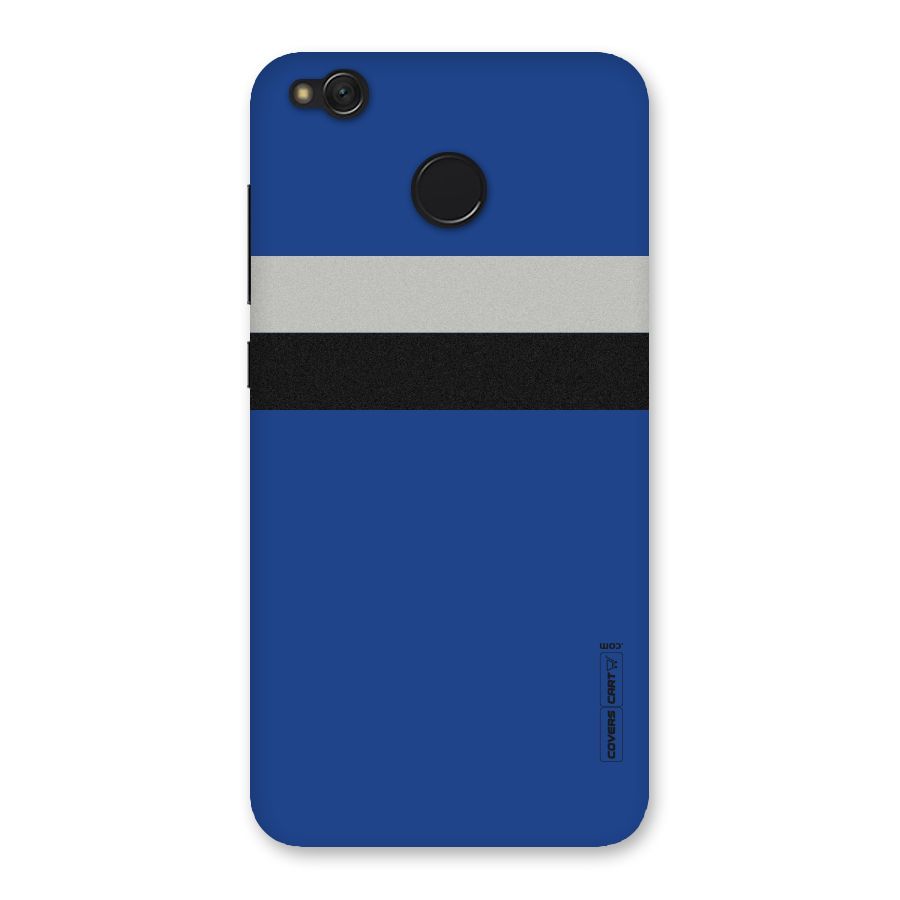 Grey Black Strips Back Case for Redmi 4