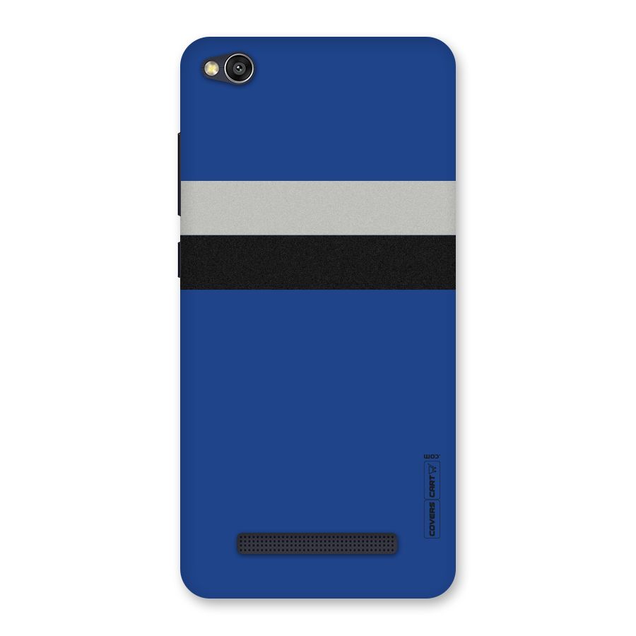 Grey Black Strips Back Case for Redmi 4A