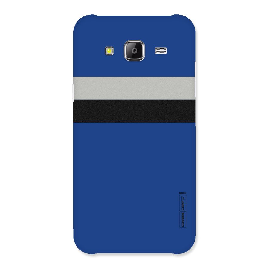 Grey Black Strips Back Case for Samsung Galaxy J5