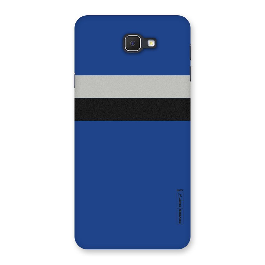 Grey Black Strips Back Case for Samsung Galaxy J7 Prime