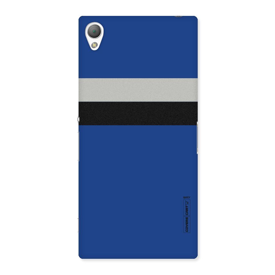Grey Black Strips Back Case for Sony Xperia Z3