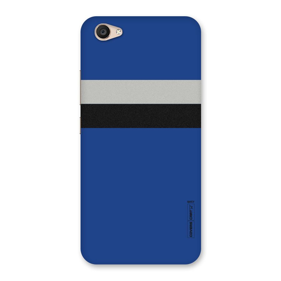 Grey Black Strips Back Case for Vivo V5 Plus