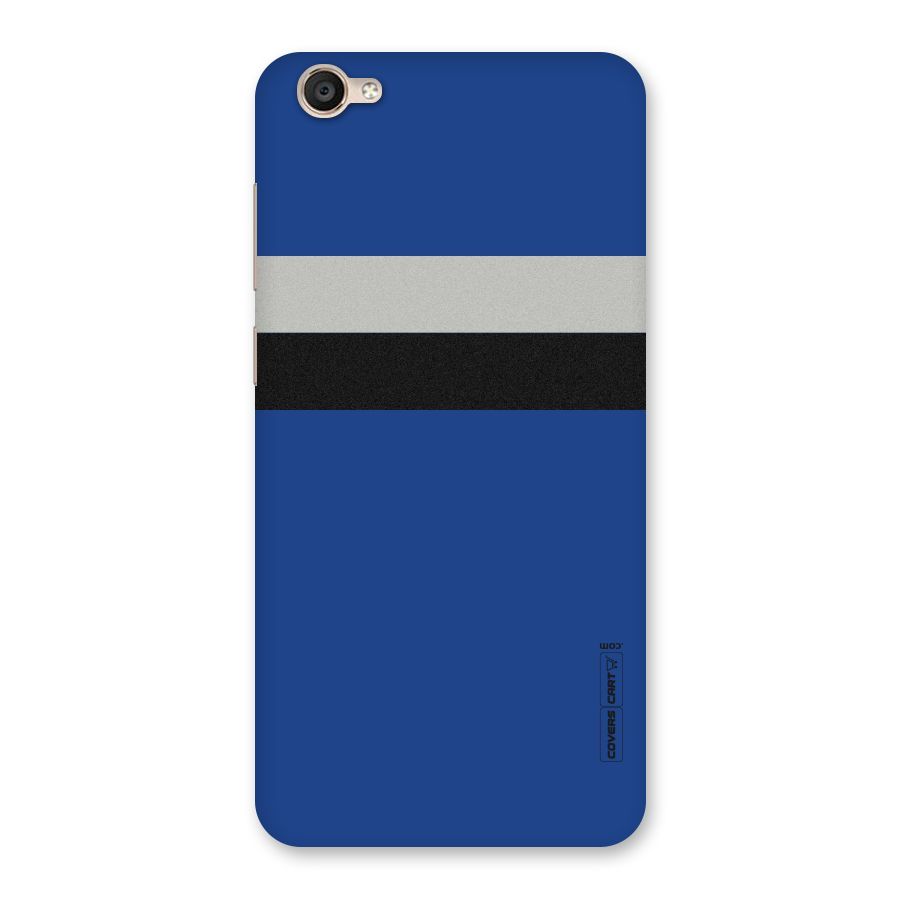 Grey Black Strips Back Case for Vivo Y55L