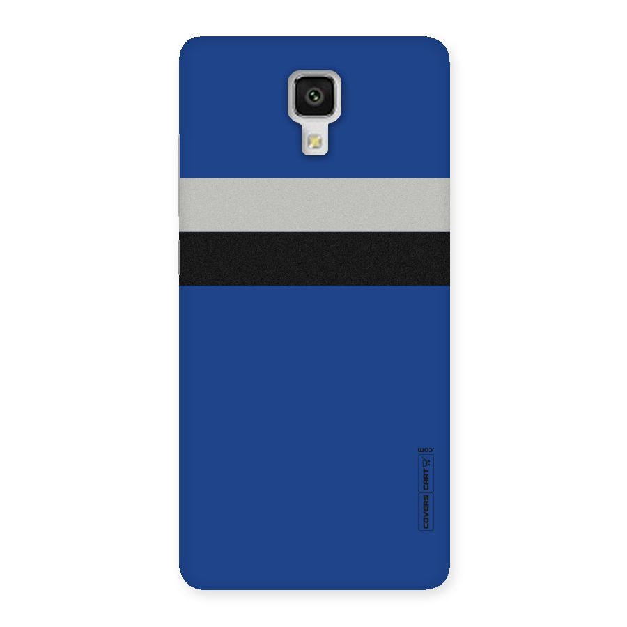Grey Black Strips Back Case for Xiaomi Mi 4