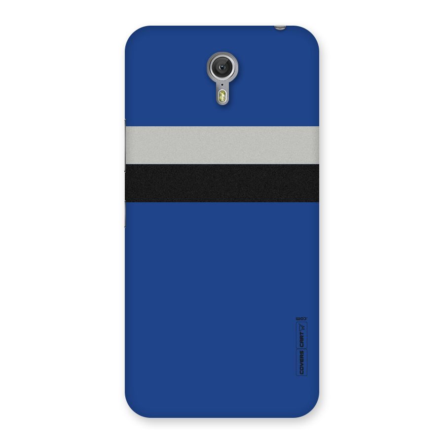 Grey Black Strips Back Case for Zuk Z1