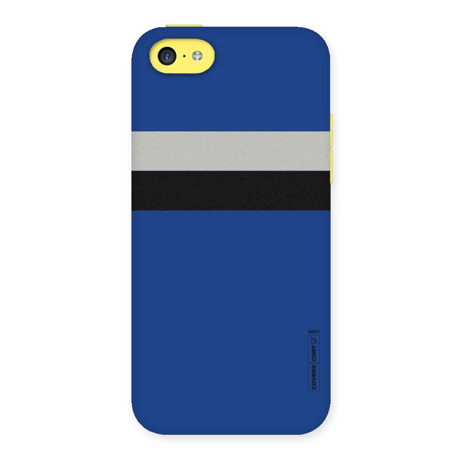 Grey Black Strips Back Case for iPhone 5C