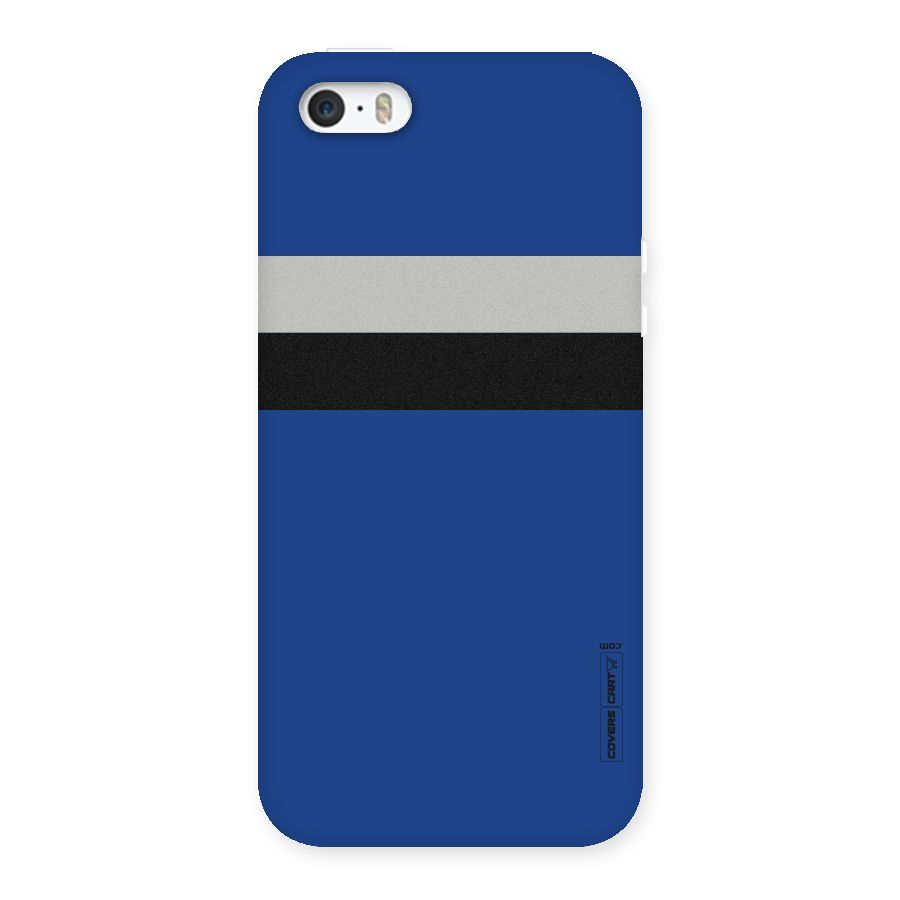 Grey Black Strips Back Case for iPhone 5 5S