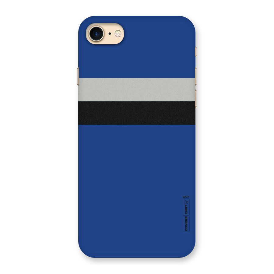 Grey Black Strips Back Case for iPhone 7