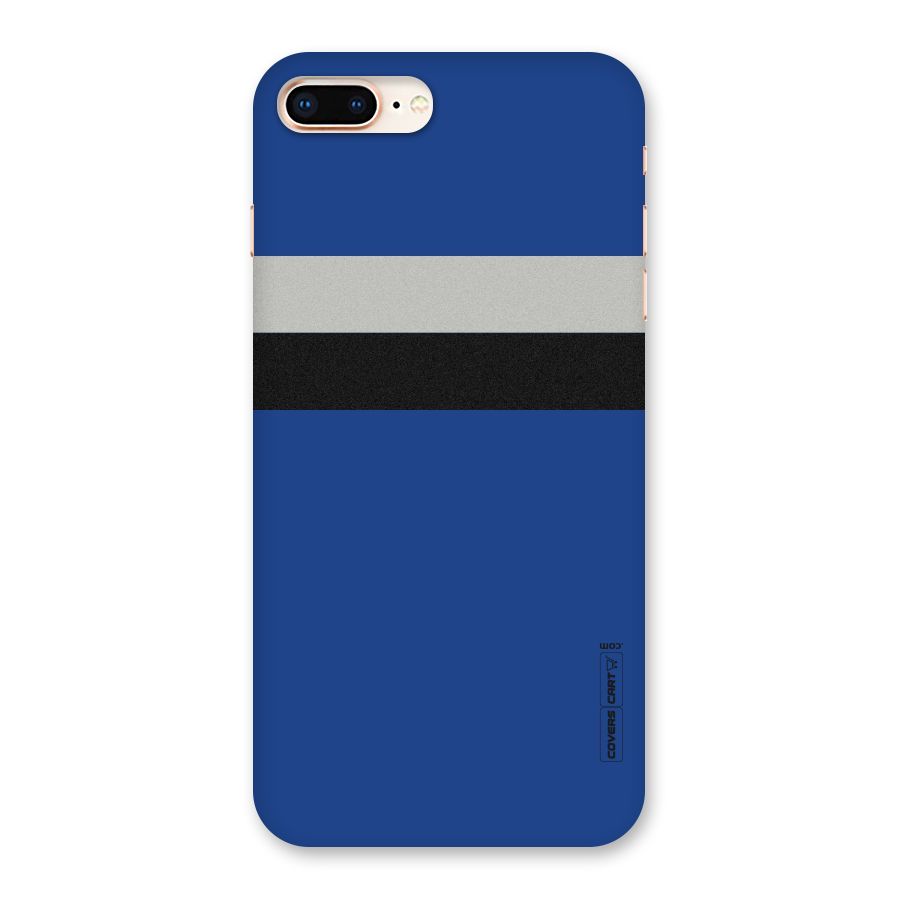 Grey Black Strips Back Case for iPhone 8 Plus