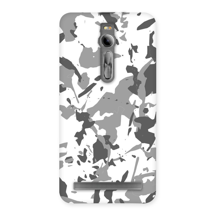 Grey Camouflage Army Back Case for Asus Zenfone 2
