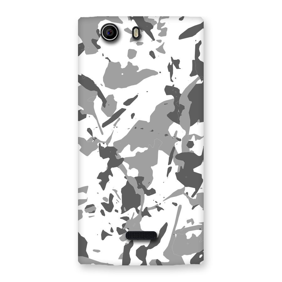 Grey Camouflage Army Back Case for Canvas Nitro 2 E311