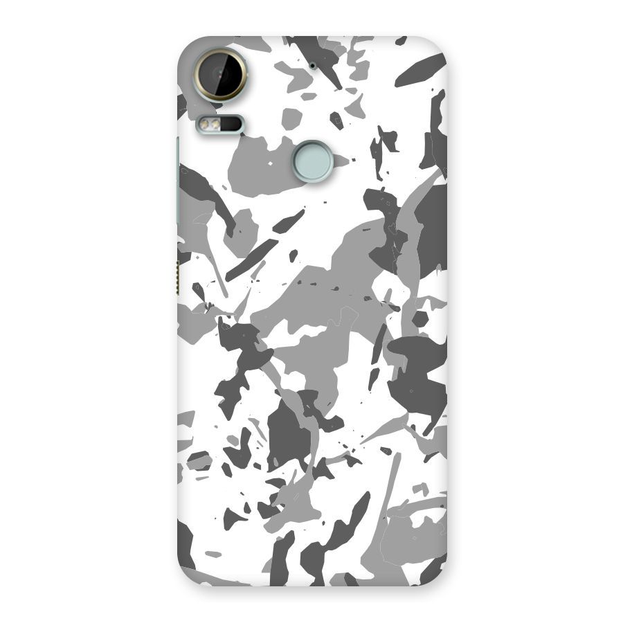 Grey Camouflage Army Back Case for Desire 10 Pro