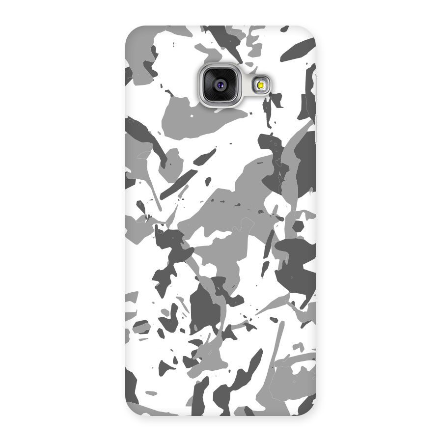 Grey Camouflage Army Back Case for Galaxy A3 2016