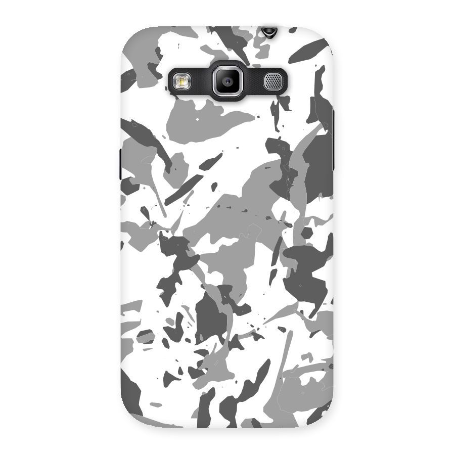 Grey Camouflage Army Back Case for Galaxy Grand Quattro
